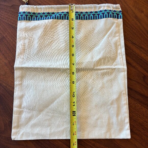 TORY BURCH Dust Bags - Set of 2 - Drawstring - Cream - Picture 4 of 7